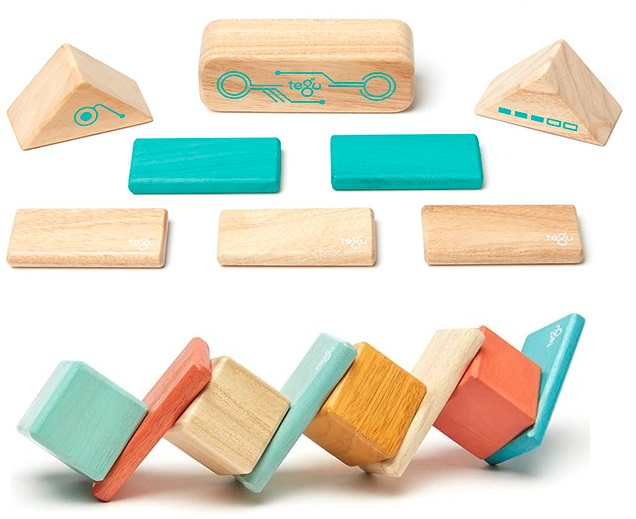 magnetic wooden block set