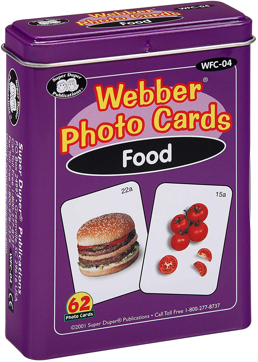 Webber Photo Card Deck Food