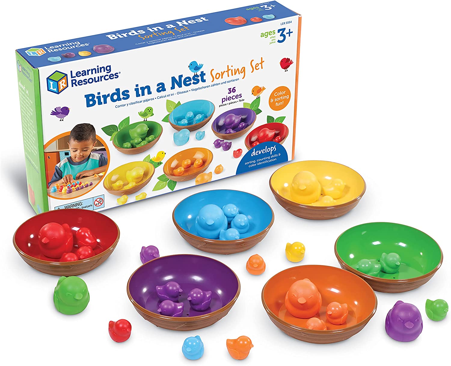 Birds in a Nest Sorting Set